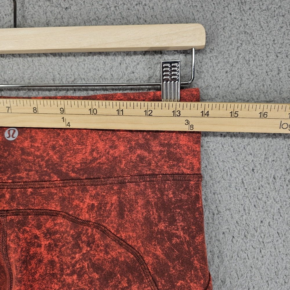 Lululemon Invigorate High Rise Tight Womens Size 8 Red 28" Inseam W5EDYS - Picture 7 of 14